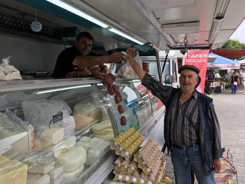 ORTAKLAR'DA İKİNCİ SEMT PAZARI AÇILDI