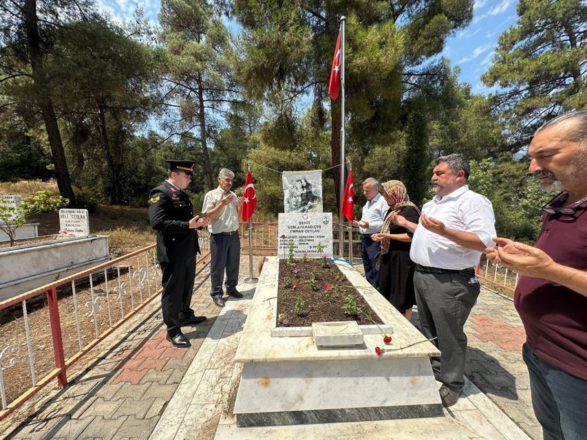 Aydın jandarmasından vefa ziyareti