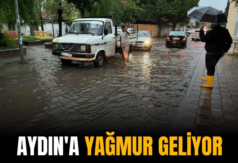 Aydın'a yağmur geliyor