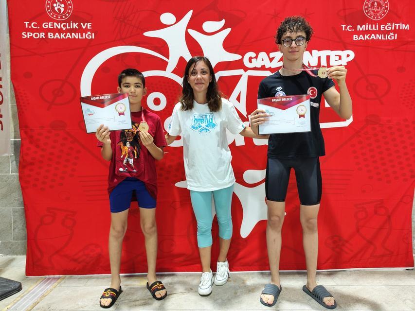 Aydınlı sporculardan şampiyonluk yağmuru