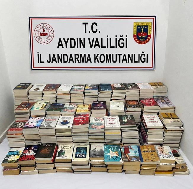İki işletmede 658 adet bandrolsüz kitap ele geçirildi