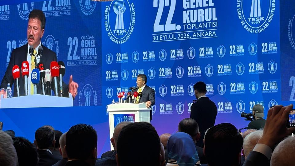 TESK'TE KOLTUK DEĞİŞİMİ: YENİ BAŞKAN MEHMET YİĞİNER OLDU