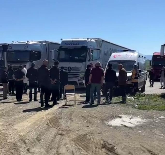 22 yaşındaki genç tırda can verdi