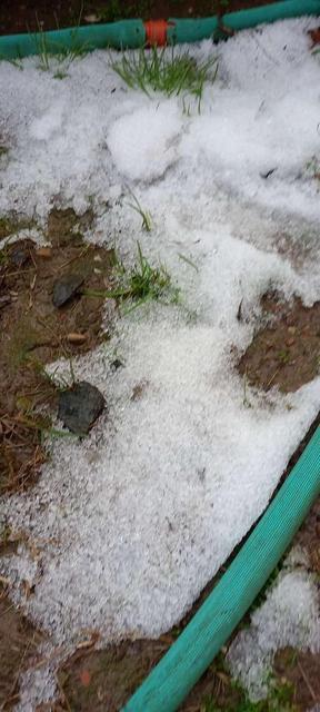 Aydın’ın yanı başı kabusu yaşadı! sağanak yerini doluya bıraktı