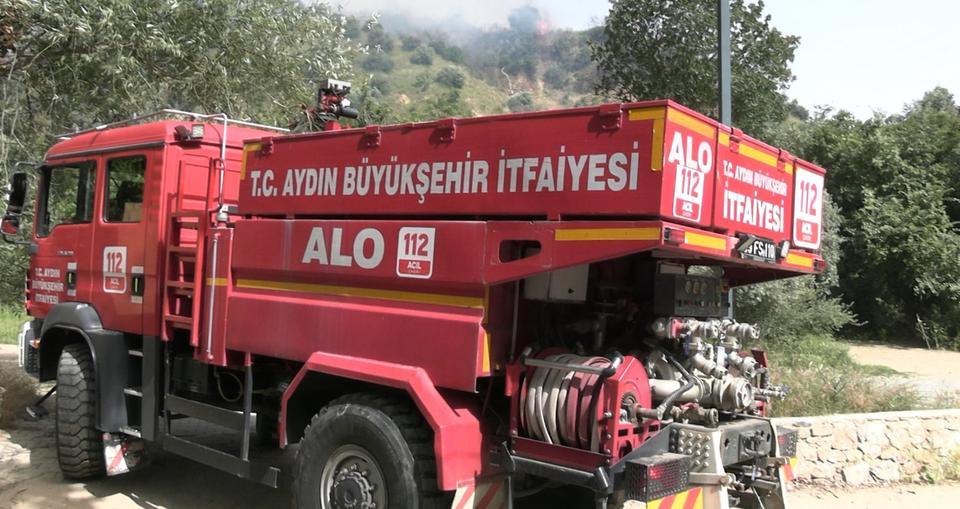 AYDIN'DAKİ YANGIN KONTROL ALTINA ALINDI