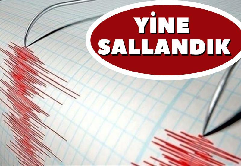 Yine sallandık