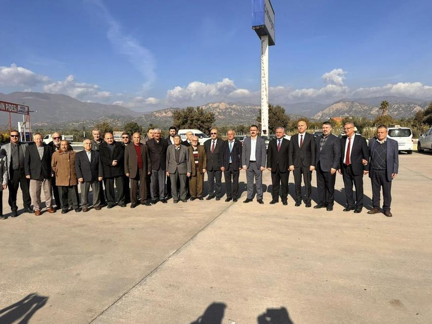 Sultanhisar'da vefa buluşması, emekli din görevlileri unutulmadı