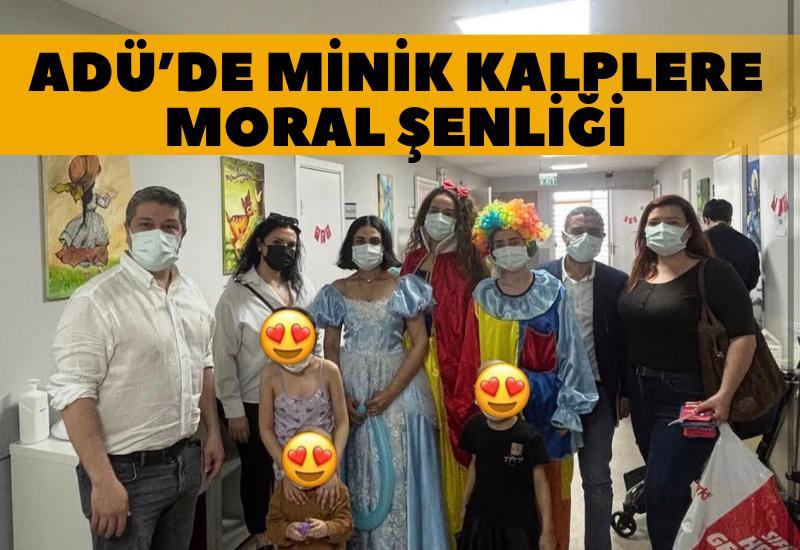 ADÜ’de minik kalplere moral şenliği