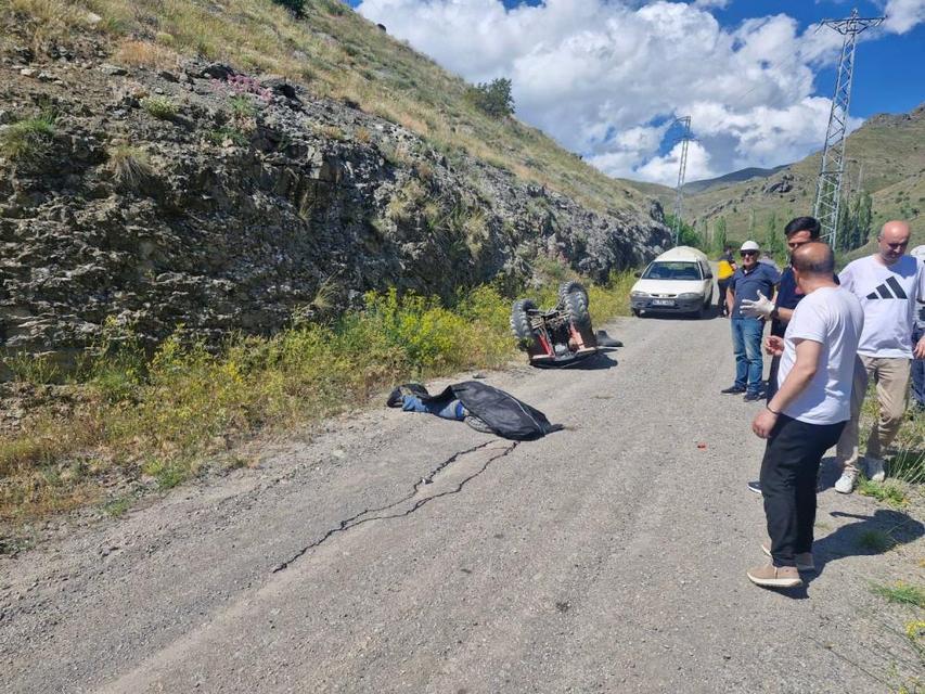 ATV’den düşen şahıs hayatını kaybetti