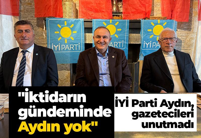 "İktidarın gündeminde Aydın yok"