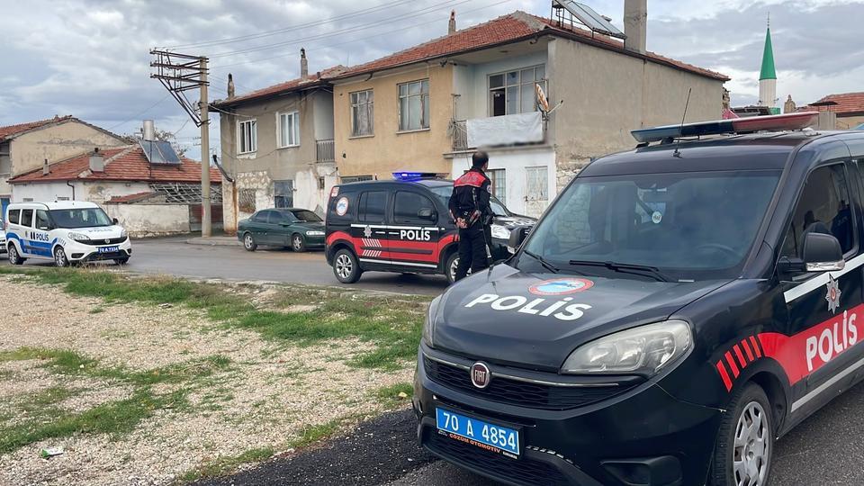 Karaman'da yaşlı adam balkonda ölü bulundu