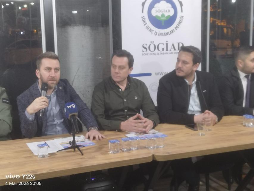 Söke  Genç İş İnsanları Derneği Üyeleri İftarda Buluştu