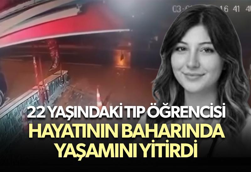 Otomobilin çarptığı motosikletli tıp fakültesi öğrencisi hayatını kaybetti