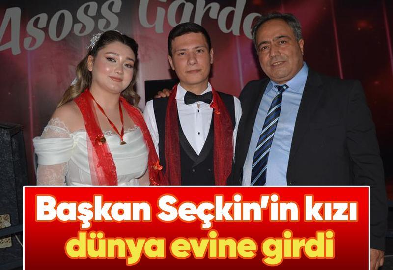 Başkan Seçkin'in kızı dünya evine girdi