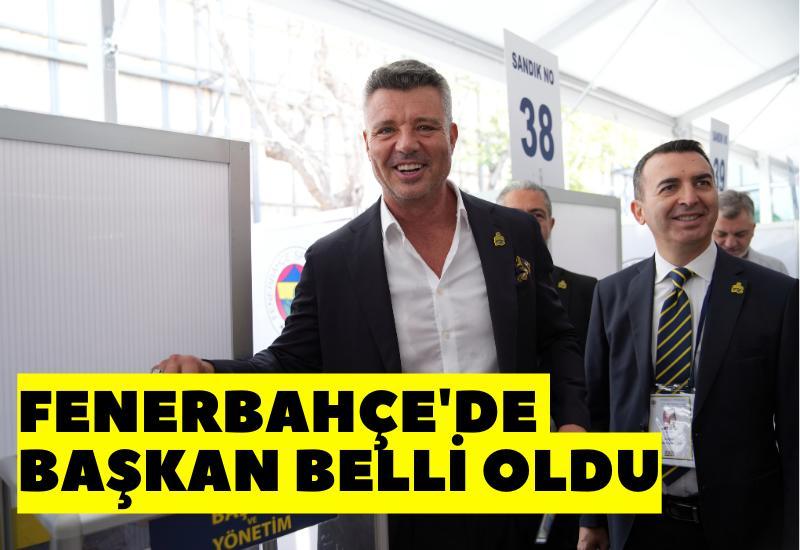 SON DAKİKA! Fenerbahçe'de başkan belli oldu