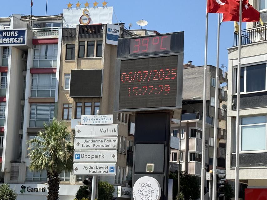Termometreler Bozdoğan'da rekor kırdı