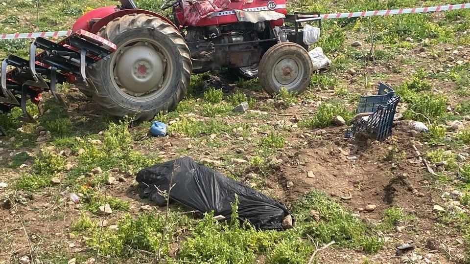 TRAKTÖRÜN ALTINDA KALAN ŞAHIS HAYATINI KAYBETTİ