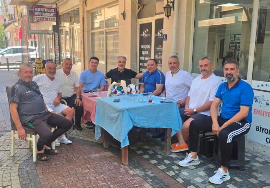 Aydın amatör futbolunun iki önemli ismi buluştu