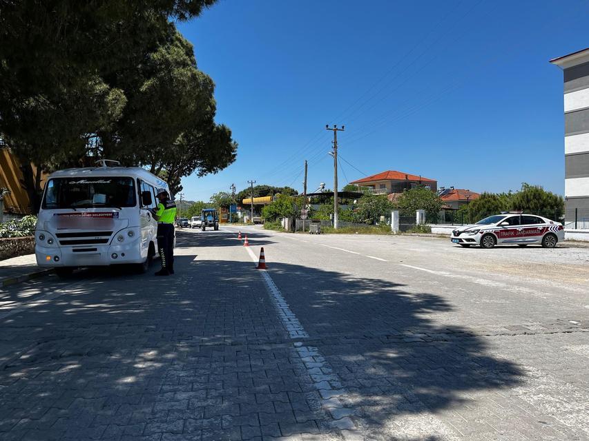 Aydın'da jandarmadan sivil trafik denetimi