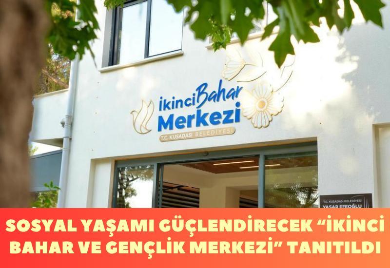 Sosyal yaşamı güçlendirecek “İkinci Bahar ve Gençlik Merkezi” tanıtıldı