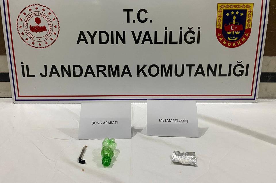 Aydın’da şüpheli şahıs uyuşturucu ile yakalandı