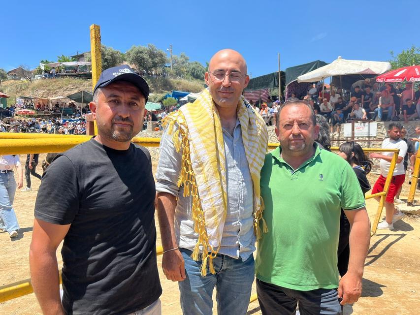 GERMENCİK'TE 63 ÇİFT BOĞA GÜREŞTİ