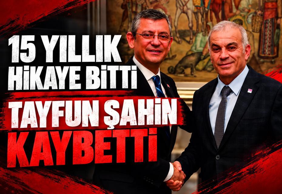 15 yıllık hikaye bitti Tayfun Şahin kaybetti
