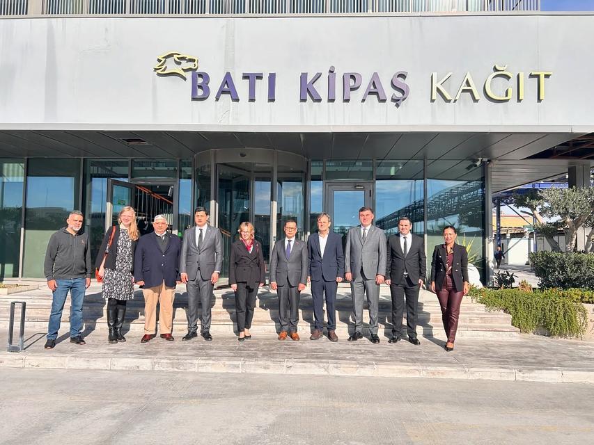Letonya Büyük Elçisinden Batı Kipaş a Ziyaret
