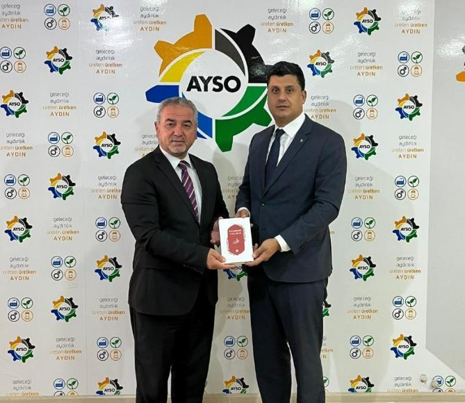 Aydın İl Müftüsü Güneş’ten Başkan Maraş’a ziyaret