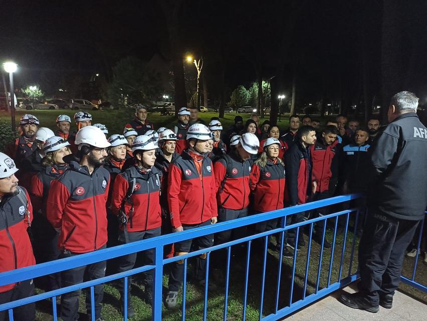 Aydın’da habersiz afet tatbikatı