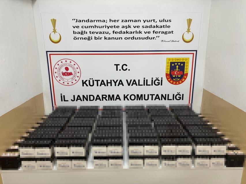 79 bin 940 adet bandrolsüz makaron ele geçirildi
