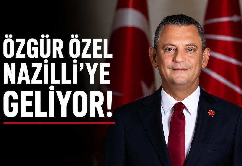Özgür Özel Nazilli'ye geliyor! Bülbül'e taziye ziyaretinde bulunacak