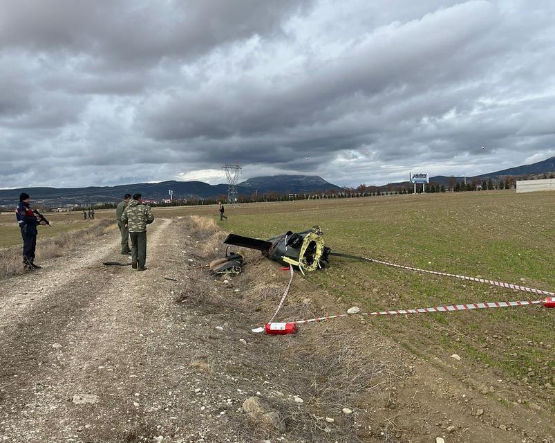 ISPARTA'DA ASKERİ HELİKOPTER DÜŞTÜ: 6 ŞEHİT