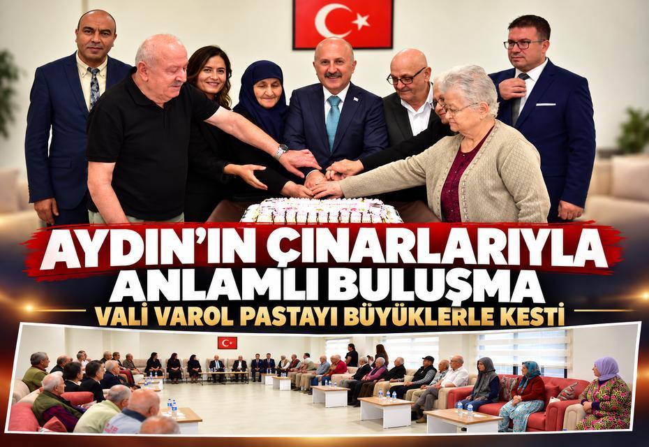 Aydın’ın çınarlarıyla anlamlı buluşma