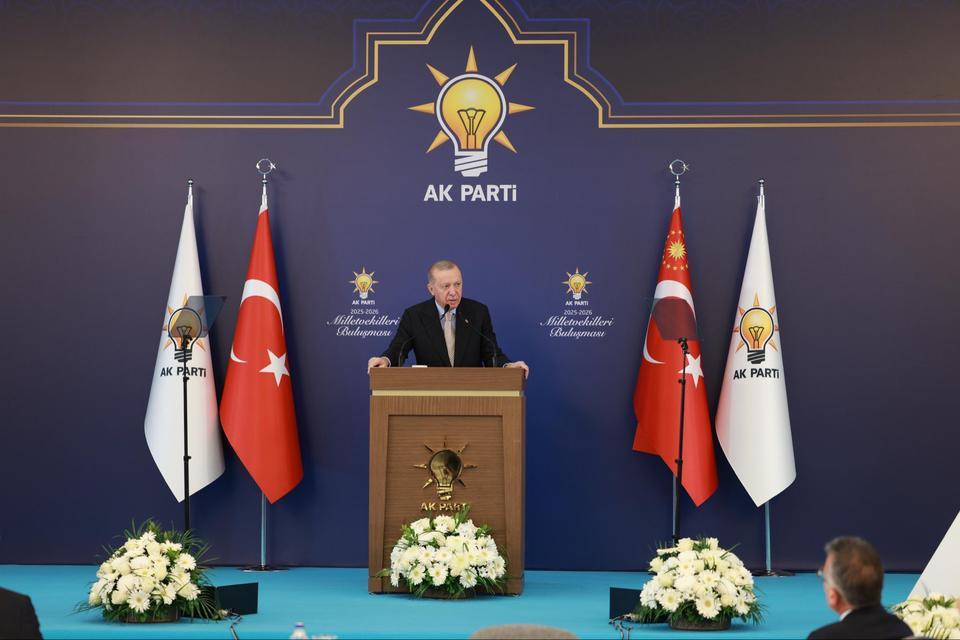 AK Parti Aydın Milletvekilleri Erdoğan'la bir araya geldi