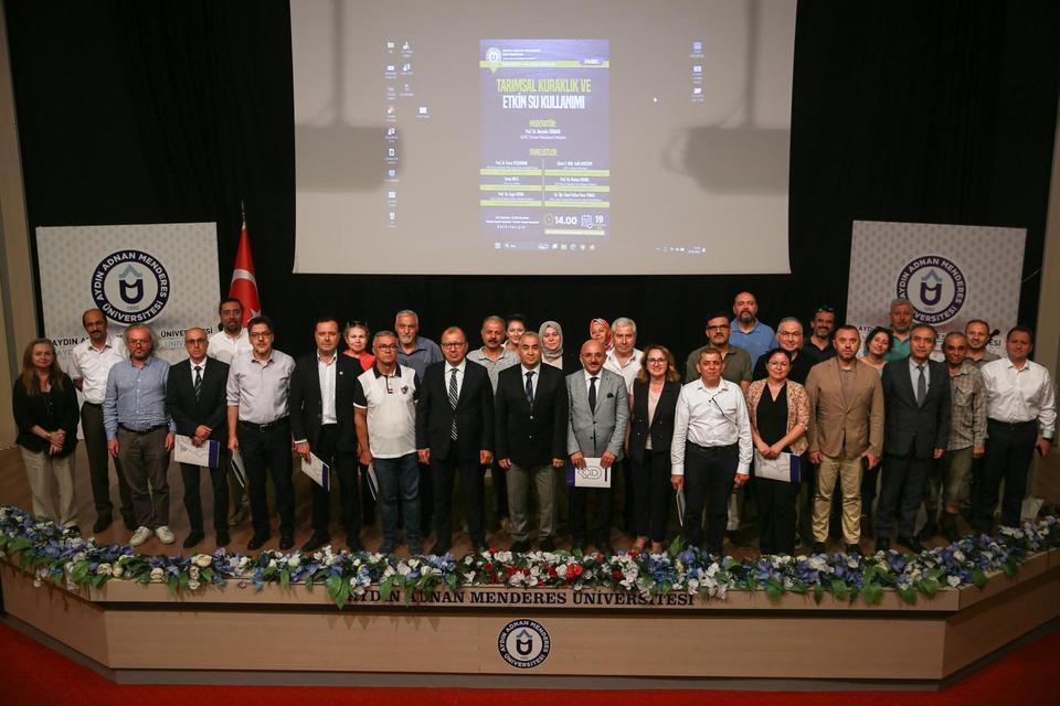 ADÜ'den "Tarımsal Kuraklık ve Etkin Su Kullanımı" paneli
