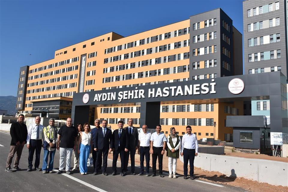 Aydın Şehir Hastanesi’nin son durumu incelendi