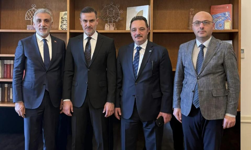 RATEM heyetinden Telif Hakları Genel Müdürü Yılmaz’a ziyaret