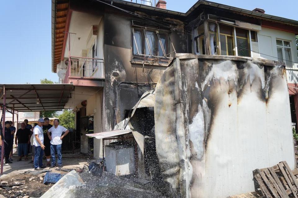 Soğuk hava deposunda korkutan yangın