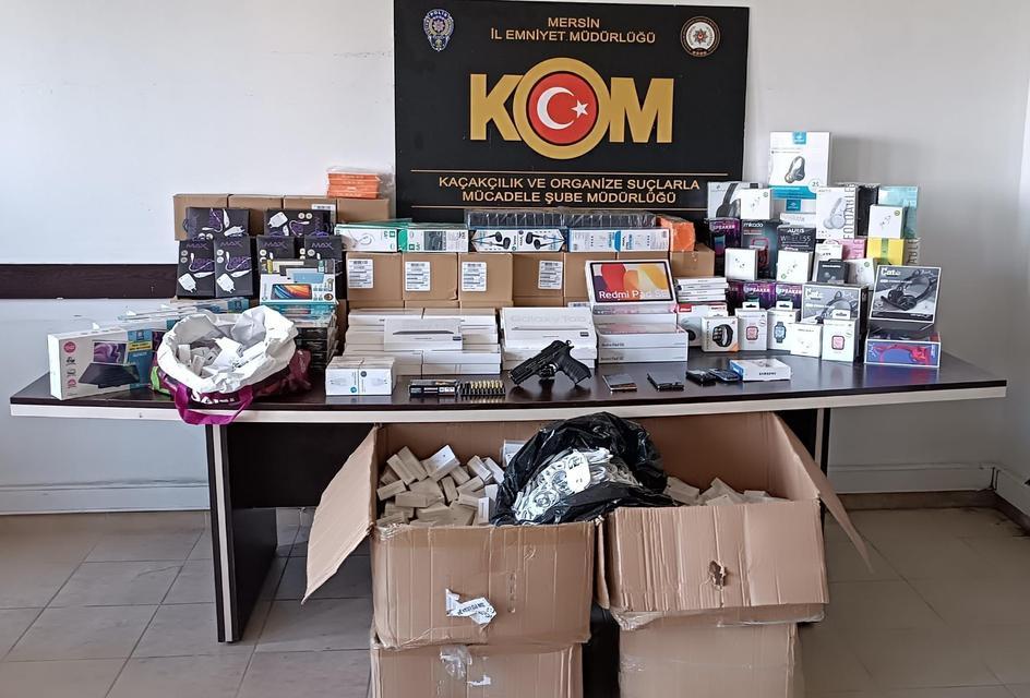 Mersin'de 2 milyon liralık vurgun