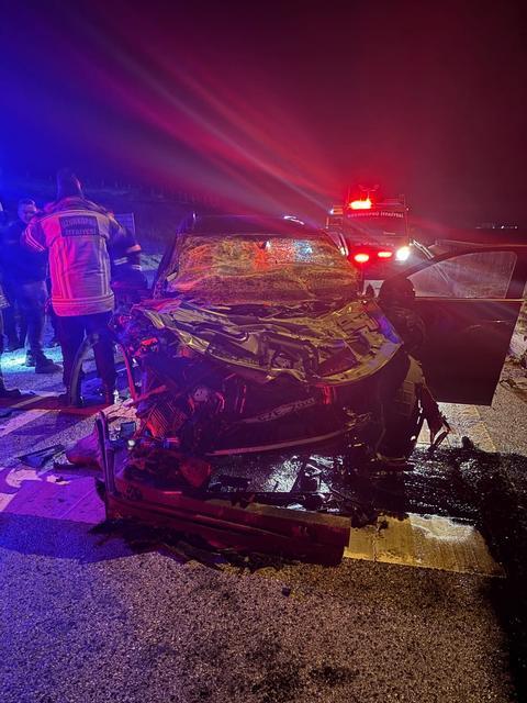 Hapis cezası bulunan kişi kazada hayatını kaybetti