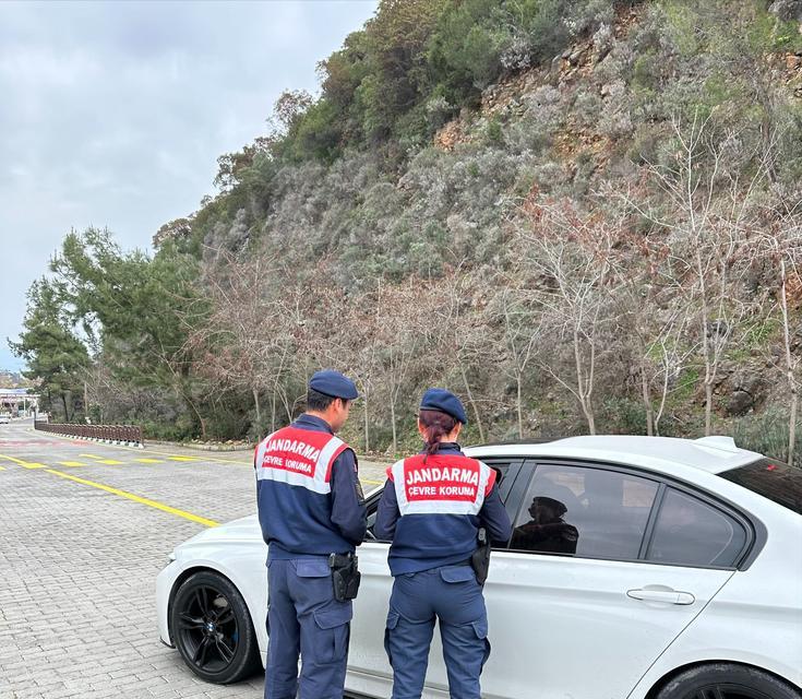 Aydın’da jandarma güvenliği sağlamak için sahada