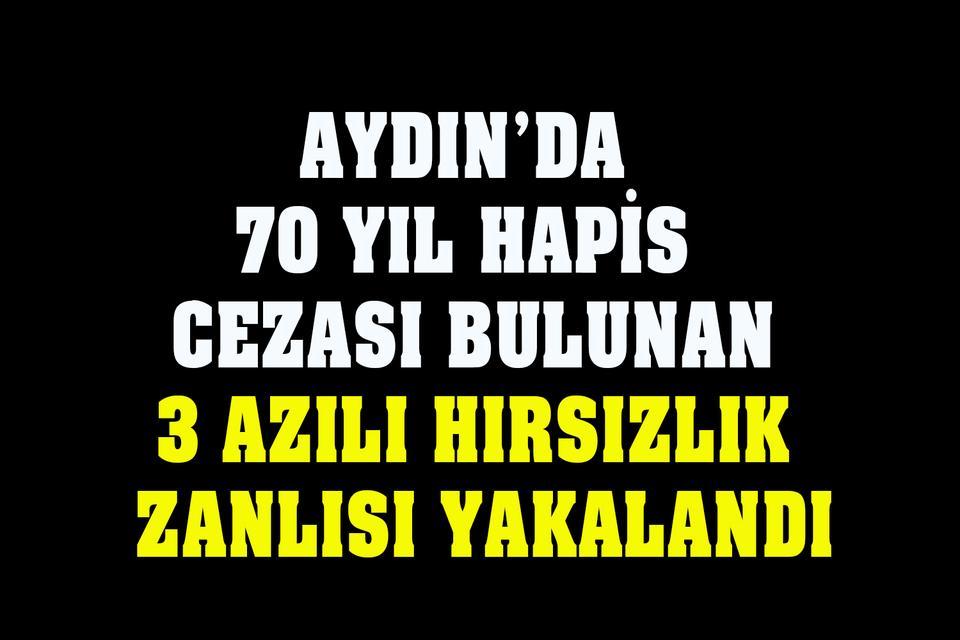 Aydın’da 3 azılı hırsızlık zanlısı yakalandı