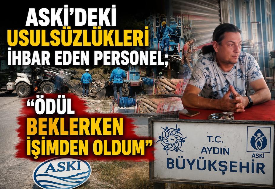ASKİ personeli; “Ödül beklerken işimden oldum”
