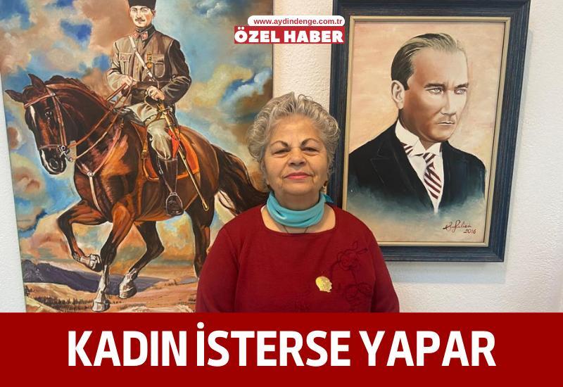 Aydın’ın Efeler ilçesinde yaşan Semiha Filizci, 80 yaşında kadın isterse yapar dedi ve Cumhuriyetin 100. Yılında kendi yaptığı eserleri sergilediği Kişisel Resim ve Çini Sergisini açarak, 20 – 25 Kasım tarihleri arasında tüm Aydınlıları davet etti.