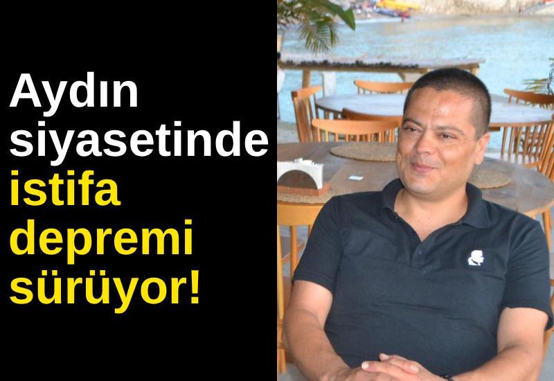 Aydın siyasetinde istifa depremi sürüyor! Komisyon üyesi görevini bıraktı