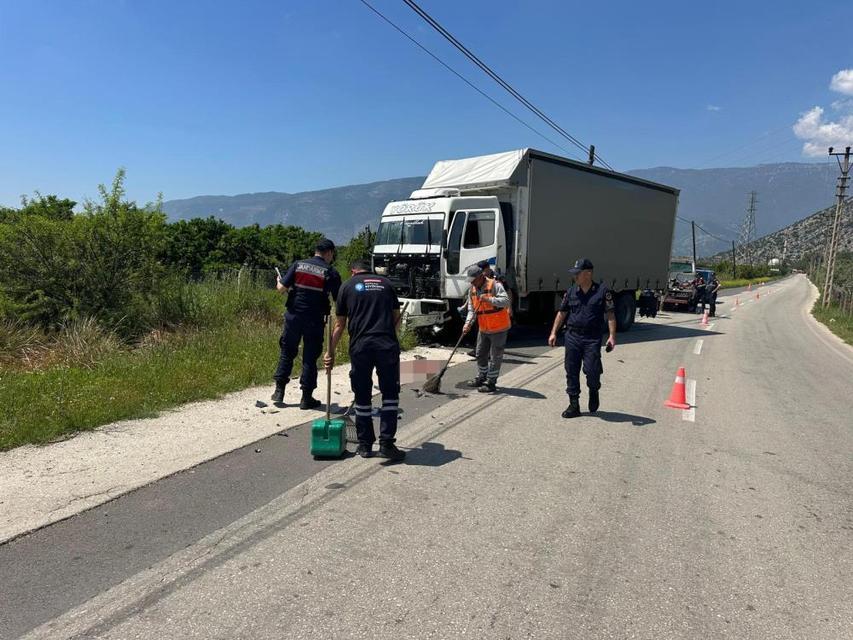 Motosiklet kazası 17 yaşındaki genci hayattan kopardı