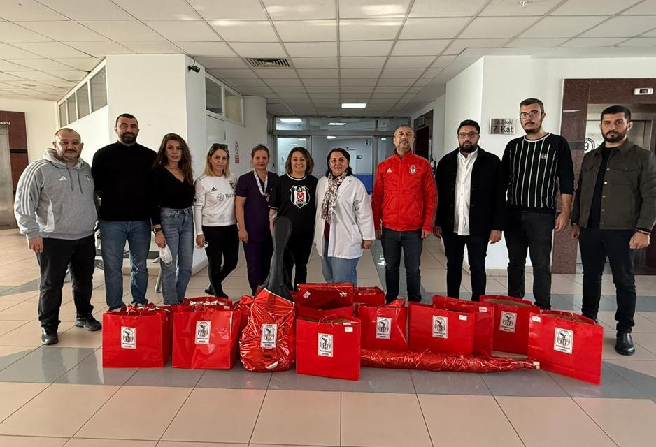 Aydın Beşiktaşlılar minik yüreklere yine dokundu