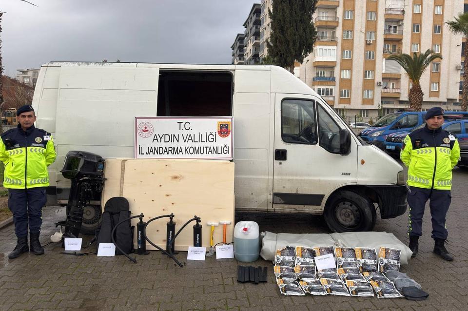 Aydın’da “Dur” ihtarına uymayan araçtan çıkanlar şaşırttı