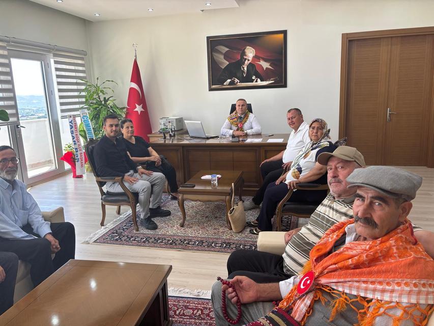 İYİ Parti Köşk Teşkilatından Kaymakam Hasan Taş’a ziyaret